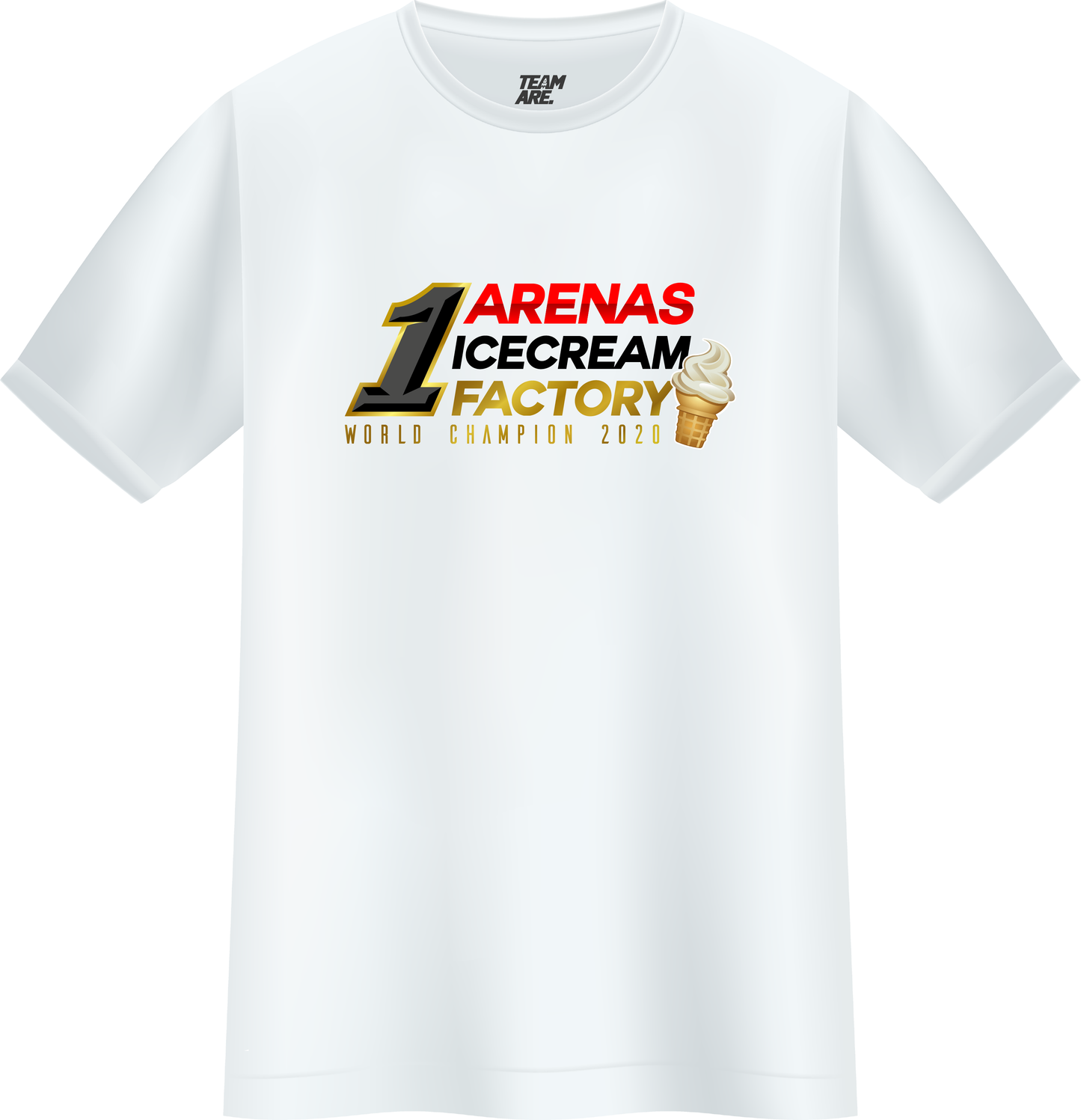 WORLD CHAMP 2020 Replica White T-Shirt
