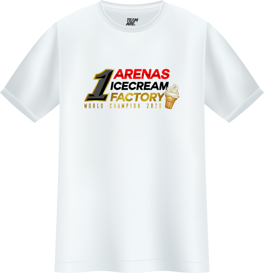 WORLD CHAMP 2020 Replica White T-Shirt