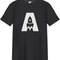 "A" Rocket Black T-Shirt